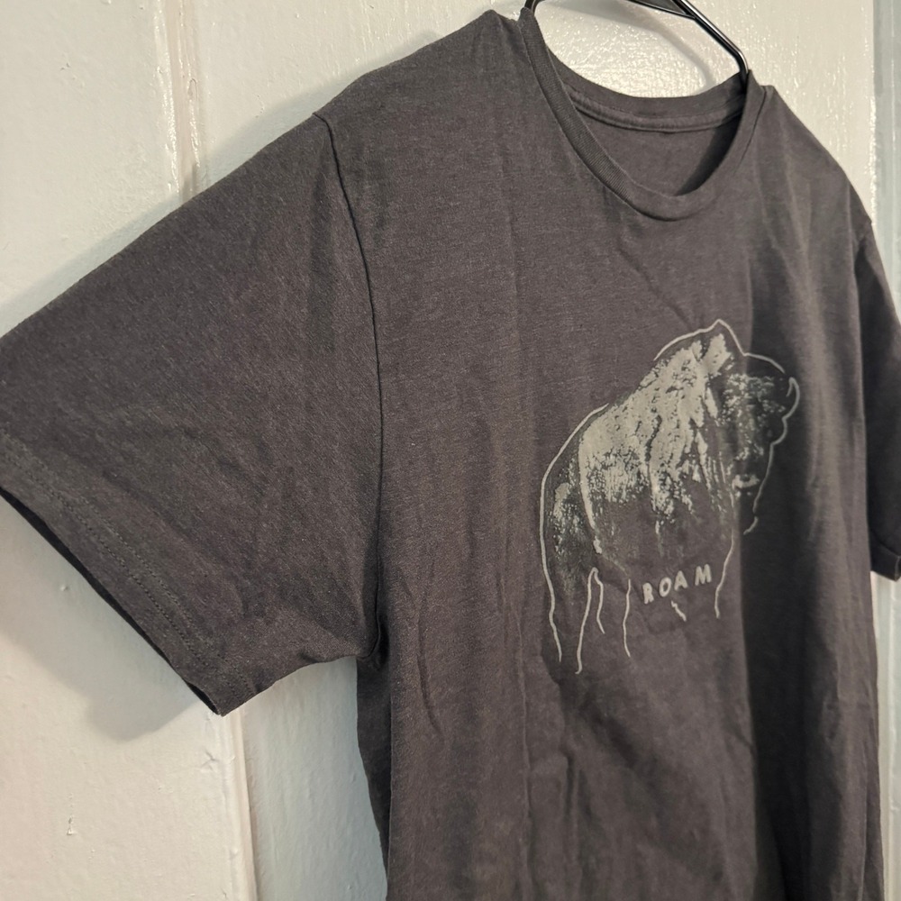 Bison Animal Nature Grunge Indie Sleaze Punk Wild Life Roam Cotton S Unisex‎ - Picture 3 of 6
